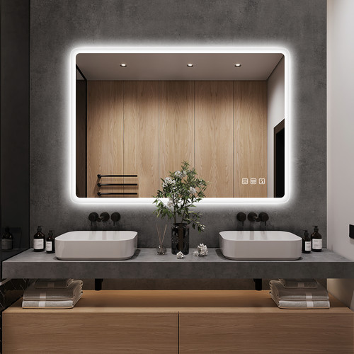 28x36in led lighted bathroom - 28x36in,