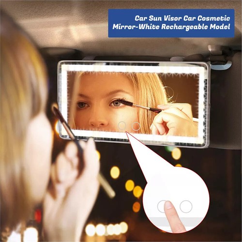 Led sun visor - mirror,
